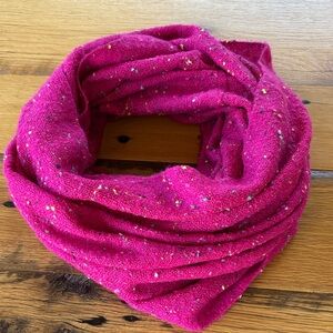 Target Fuchsia Knit Infinity Scarf - Speckled - OS